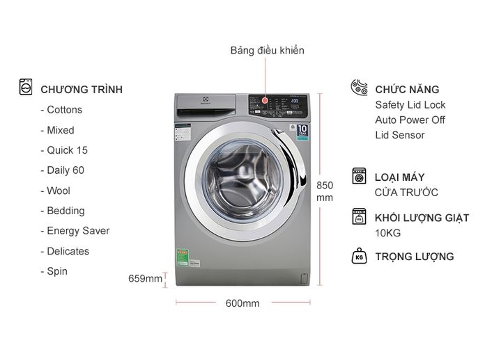 Sửa máy giặt Electrolux tại nhà Hà Nội uy tín giá rẻ